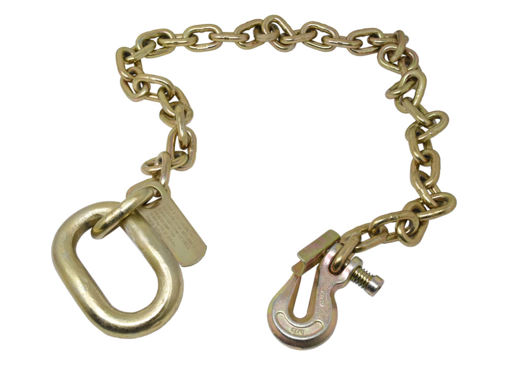Safety Chain Assembly- 2000lbs. Minimum Break Force- 30 Grade