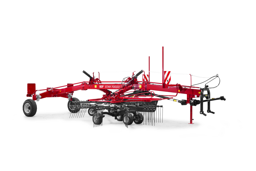 MTI Canada - Product - STAR 700/22T rake - Trailed Wide angle PTO Shaft
